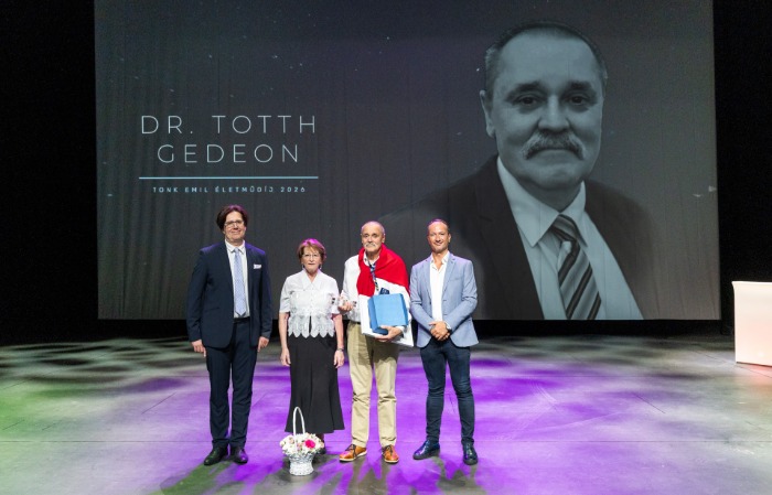 Átadták a Magyar Marketing Szövetség Tonk Emil Életműdíját