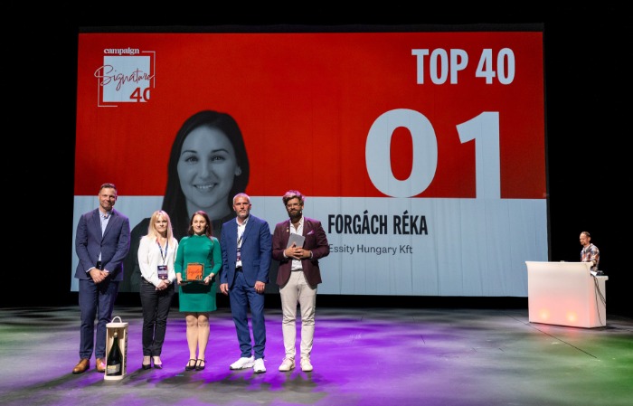 Forgách Réka lett a Signature40 2026-os fordulójának legeredményesebb szakembere