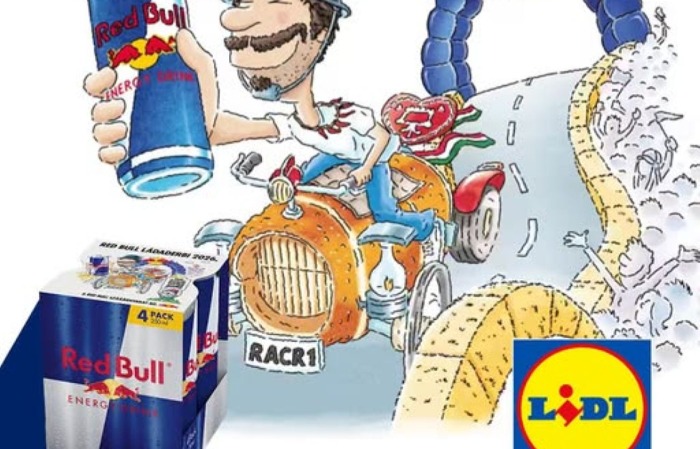 A Lidl a Red Bull Ládaderbi főtámogatója