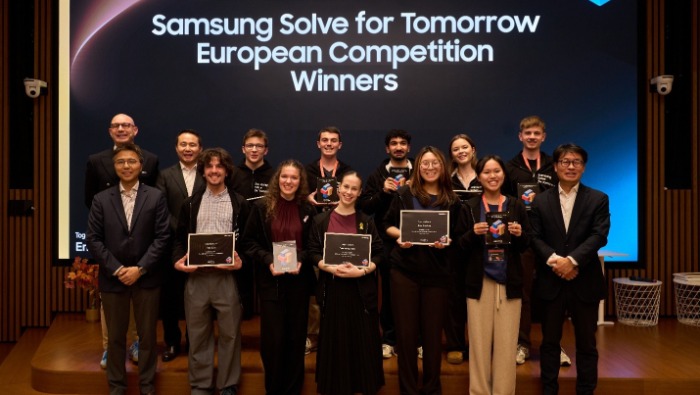 A Samsung nemzetközi kihívásának győztesei között a magyar csapat