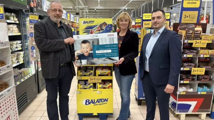 A Tescóban elkelt 639 ezer darab Nestlé termék a rászorulók javára